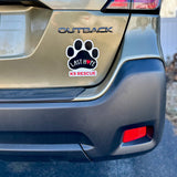 LHK9 Logo Car Magnet