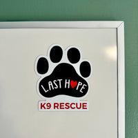 LHK9 Logo Car Magnet