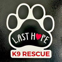 LHK9 Logo Car Magnet