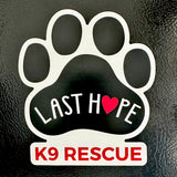 LHK9 Logo Car Magnet