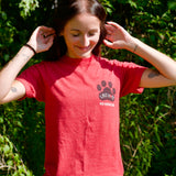 Heather Red LHK9 Logo T-Shirt